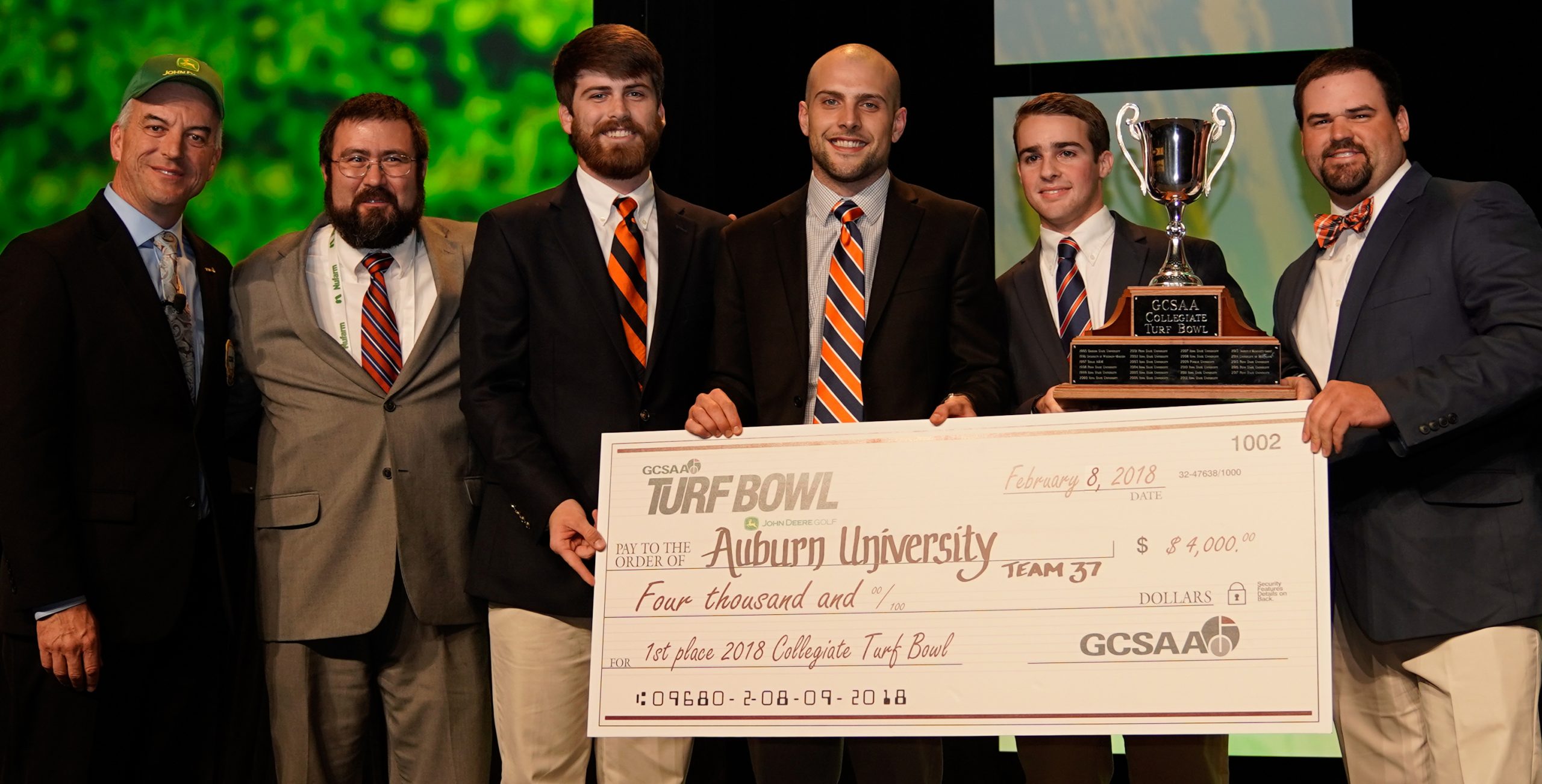 Auburn's 2018 Turf Bowl champs