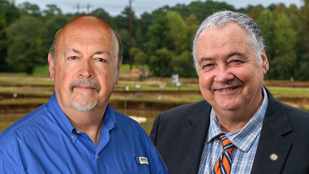 Russ Muntifering & Rex Dunham, Auburn University Faculty Awards, College of Agriculture professors