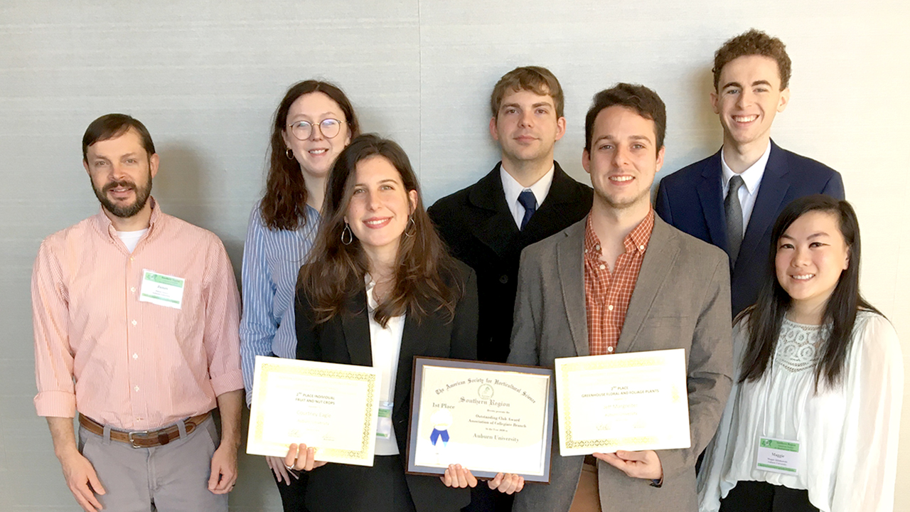 Auburn Horticulture Club, College of Agriculture, Alabama, USA