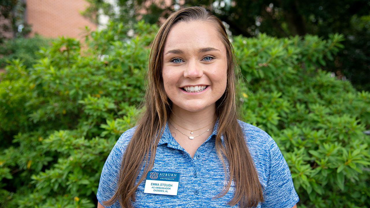 Emma Stough, Auburn Ag Ambassadors, AL Student, 2021