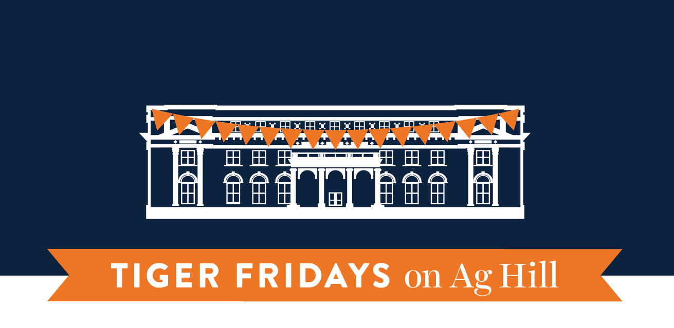 Tiger Fridays on Ag Hill Website Graphic