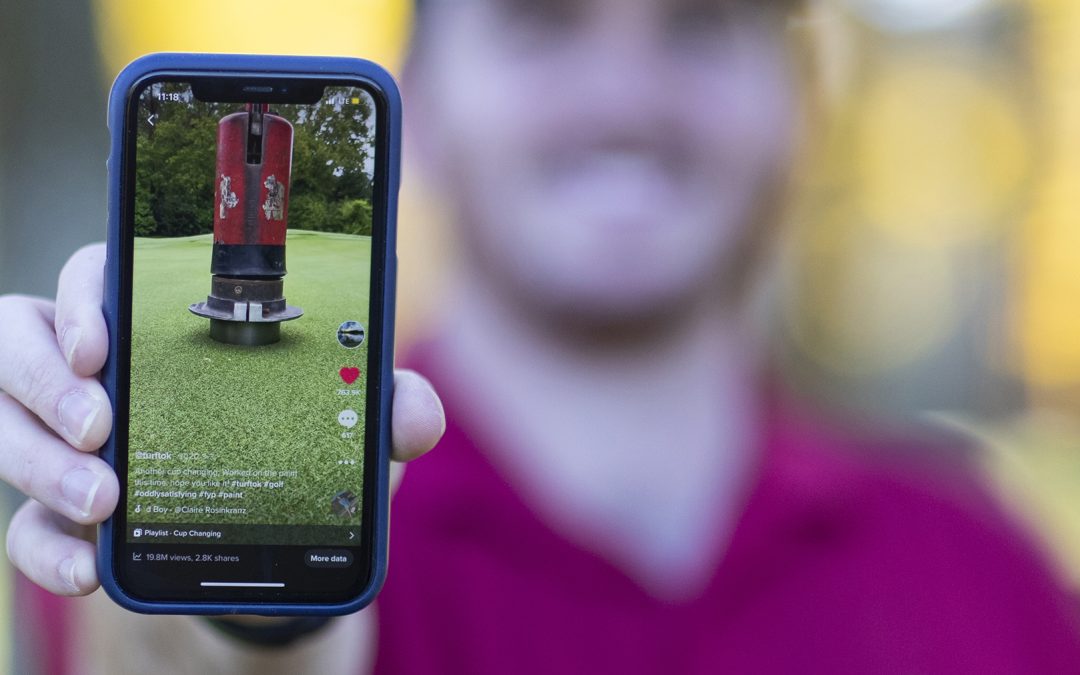 Alumnus showcases turfgrass management on social media