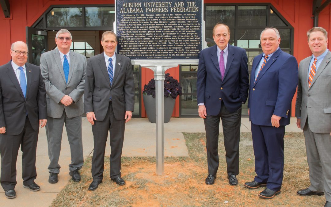 Auburn University, Alabama Extension unveil historical marker recognizing Alfa centennial