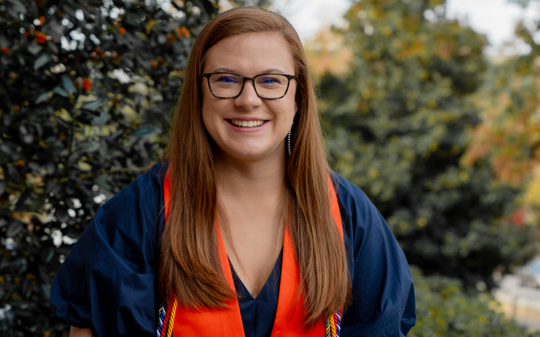 Taylor Edwards selected winter 2023 grad marshal for Auburn College of Agriculture