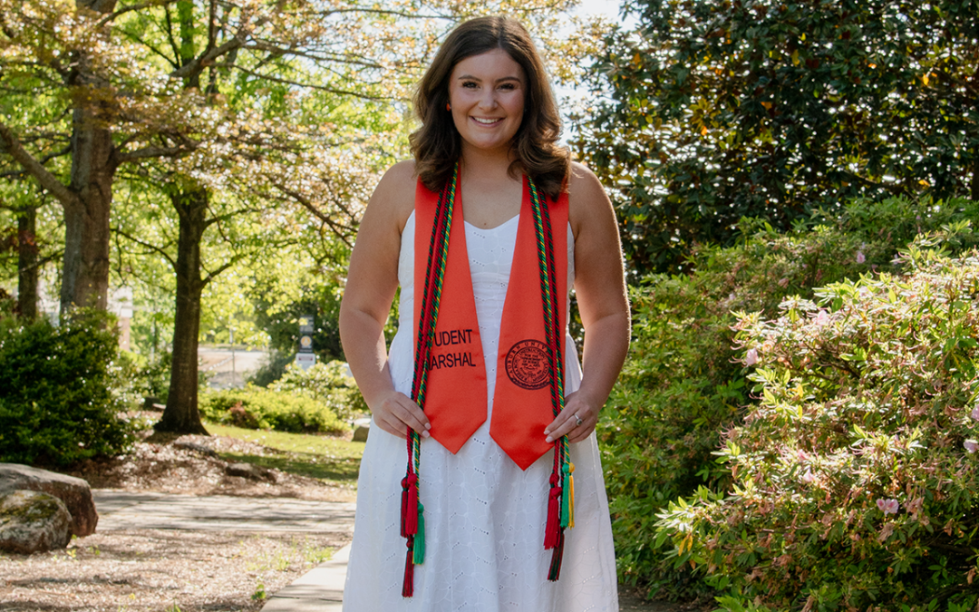 Corley Williams selected spring 2024 College of Agriculture student marshal