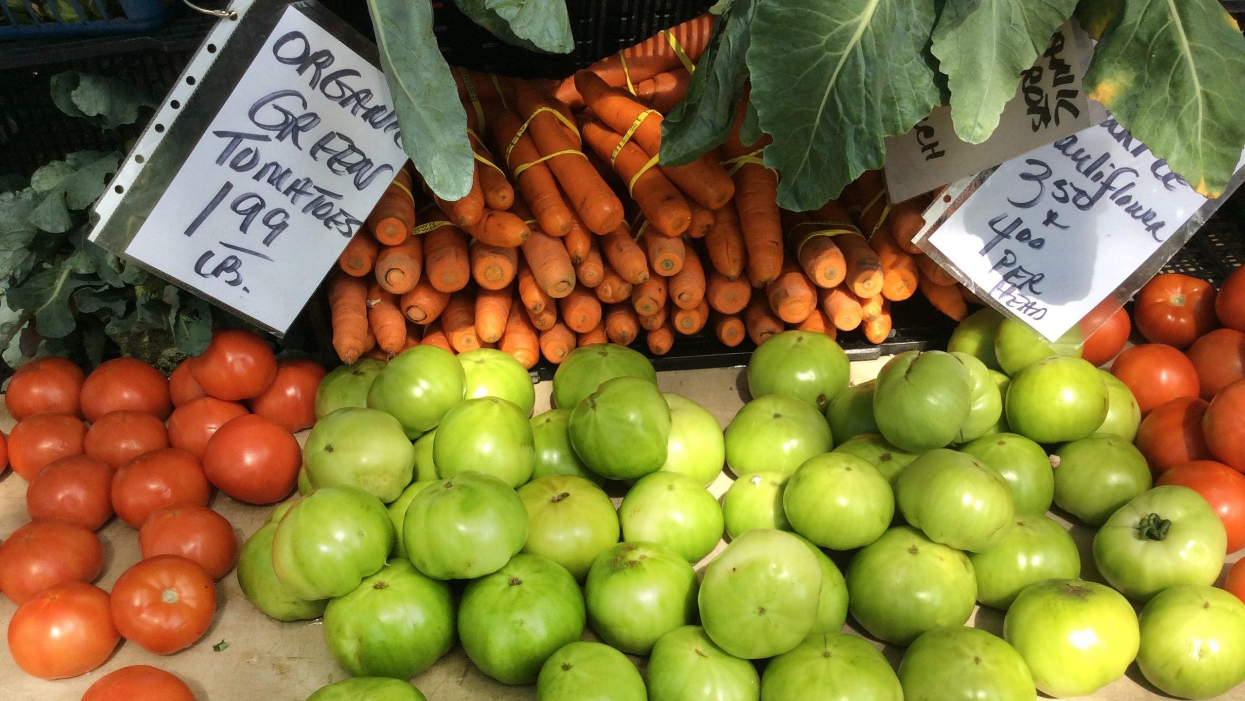 Organic produce