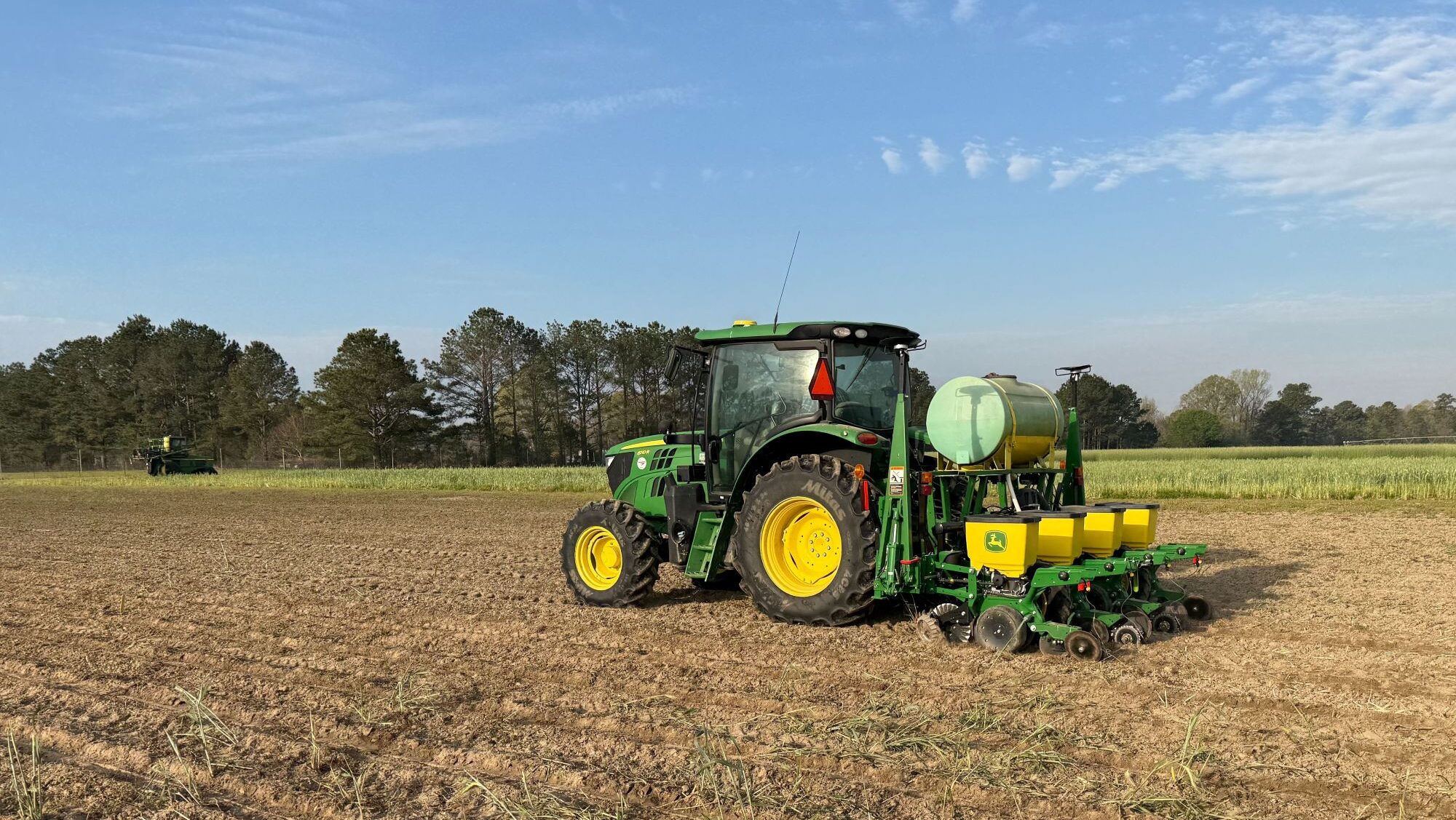 Tractor in Field