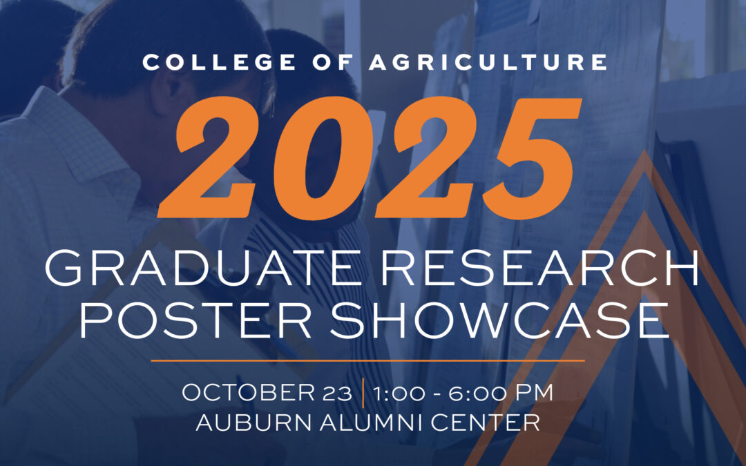 2025 COA Graduate Research Poster Showcase