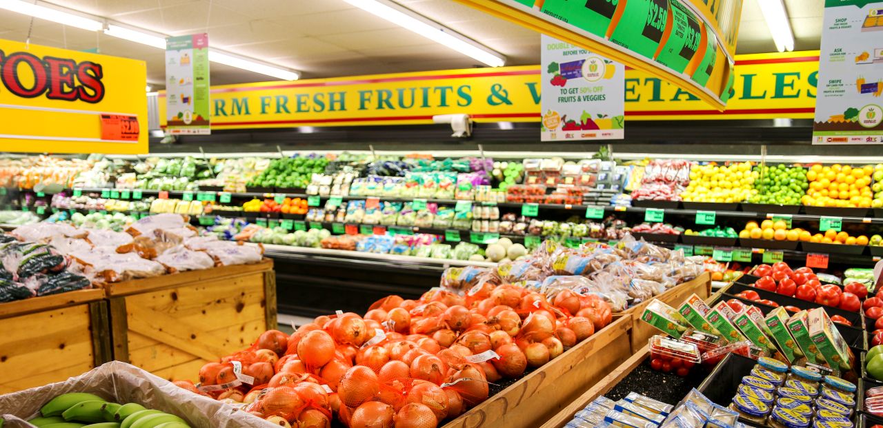 Double Up Food Bucks Alabama grocery store