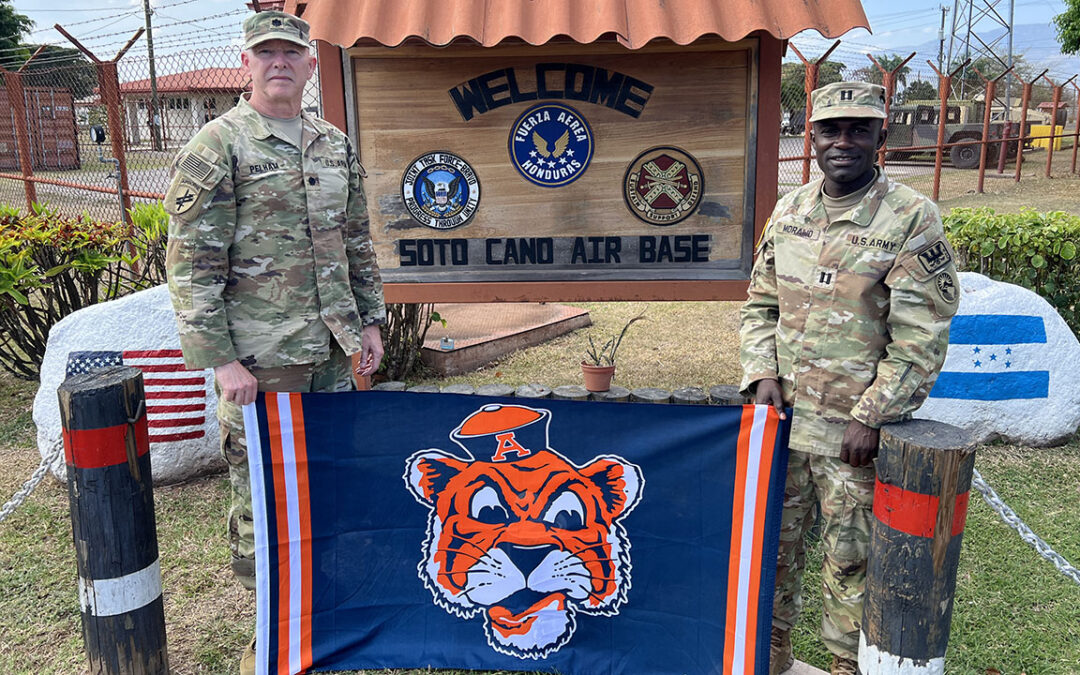 Alumni connect during military deployment addressing New World Screwworm fly