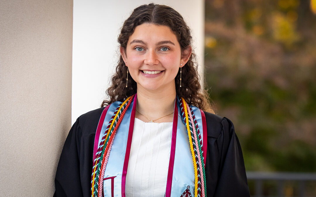 Olivia Hudson named College of Agriculture fall 2025 student marshal