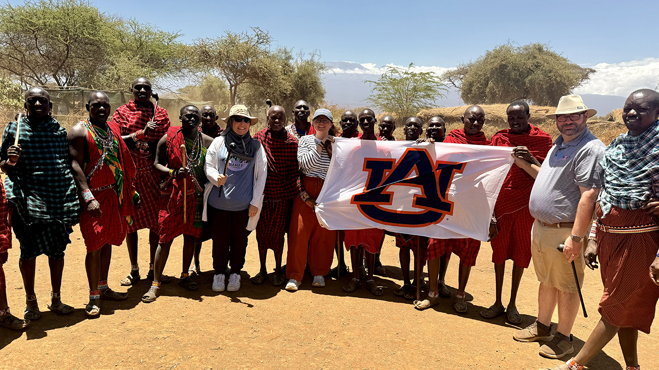 Auburn faculty in Kenya